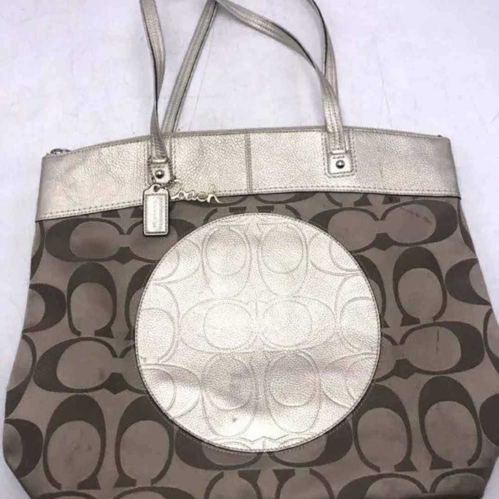 COACH Designer Monogram Handbag Purse Tote
